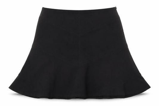 LOFT Womens Black   Flare Skirt Size 6  - Stretch waistband