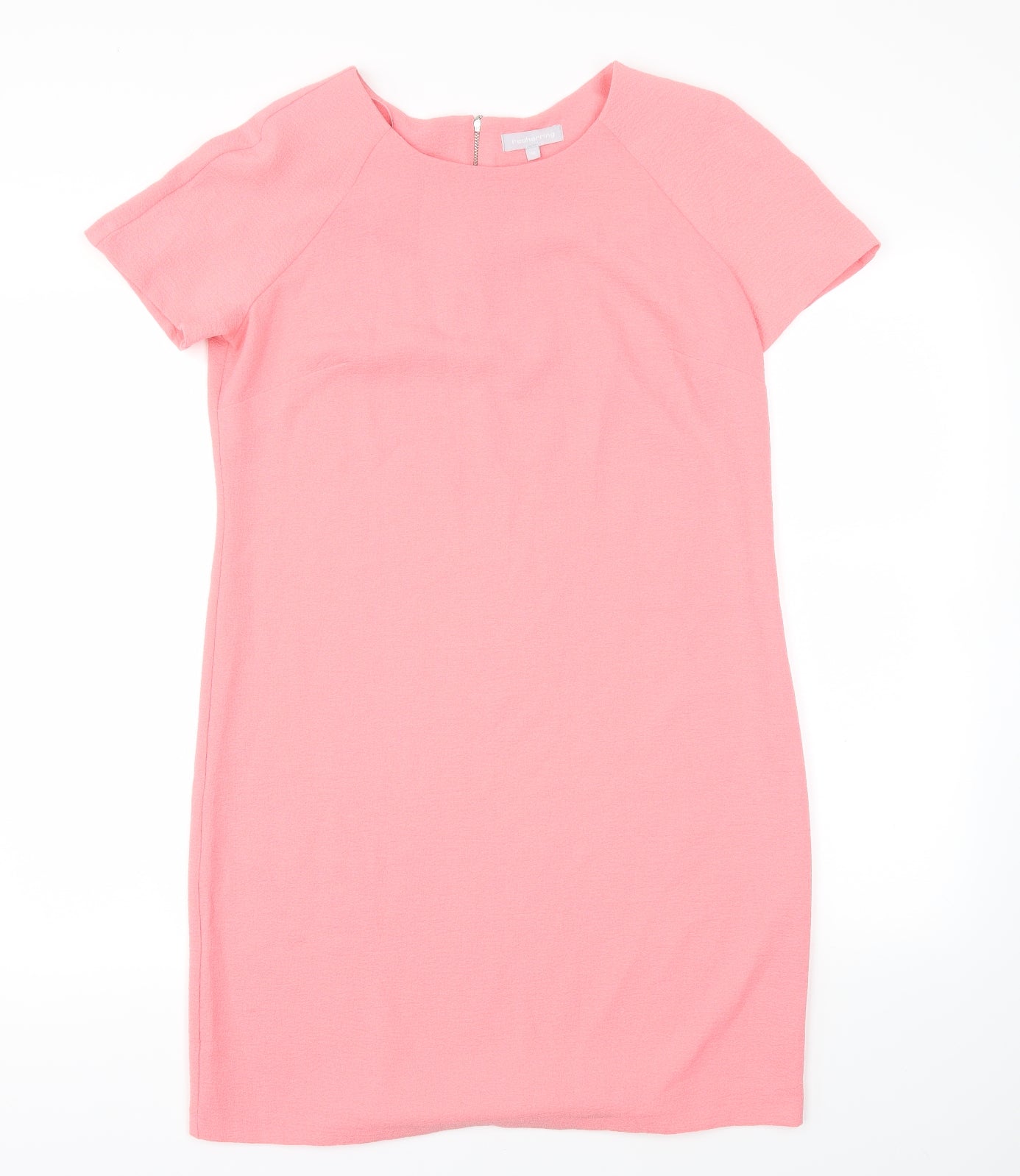 Red Hearing Womens Orange   Fit & Flare  Size 10