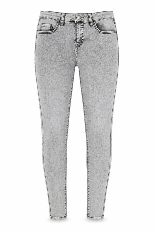DENIM AND CO Womens Grey   Skinny Jeans Size 8 L30 in