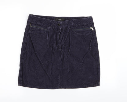 Preloved NEXT Womens Blue   Mini Skirt Size 12 - Front