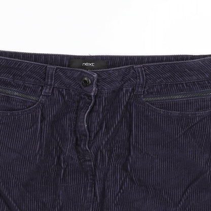Preloved NEXT Womens Blue   Mini Skirt Size 12 - Detail