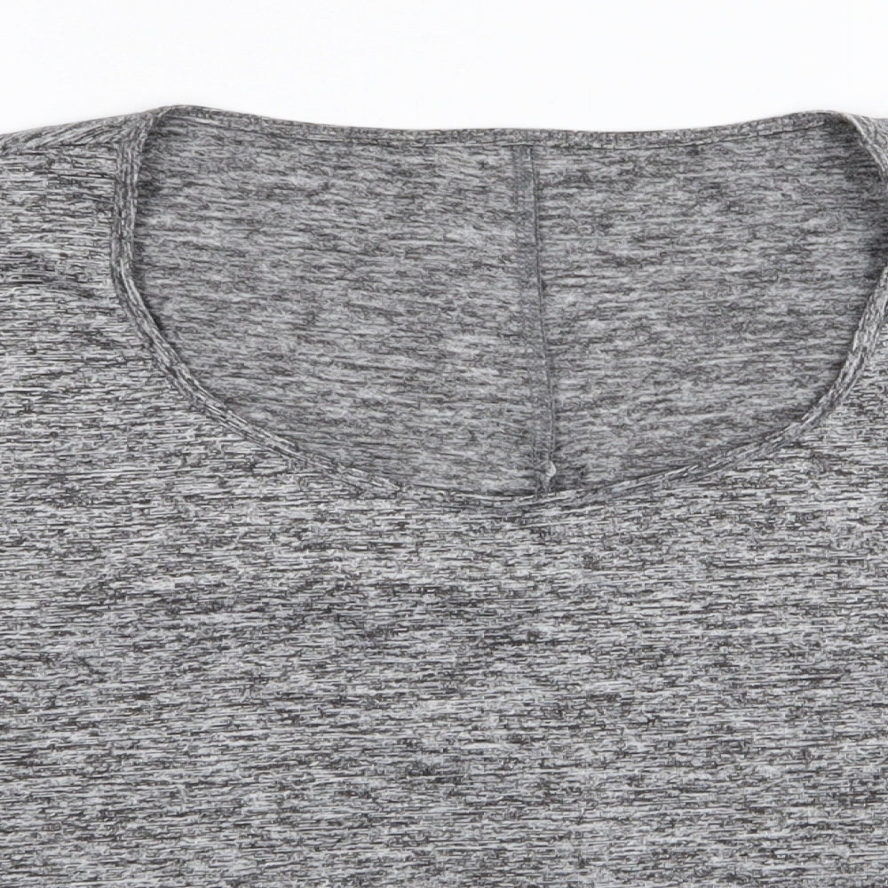 Matalan Womens Grey   Basic T-Shirt Size XL