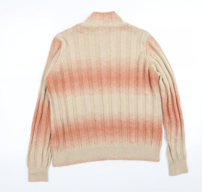 Preloved M&S Womens Multicoloured   Pullover Jumper Size 14 - Back