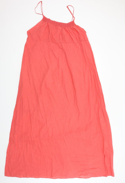 Back view of Camaieu women’s pink ball gown, size L
