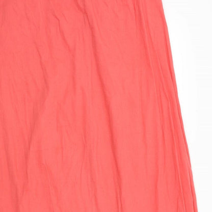 Brand and care label for Camaieu women’s pink ball gown, size L