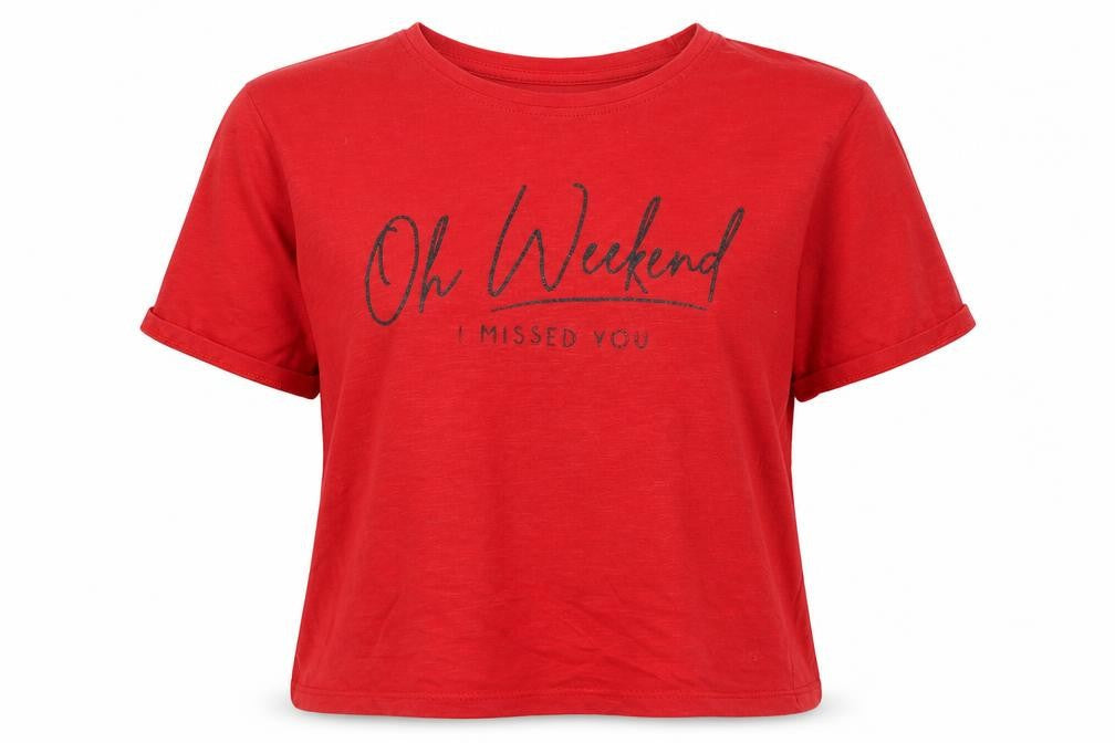 Candy Girls Red   Basic T-Shirt Size 14 Years