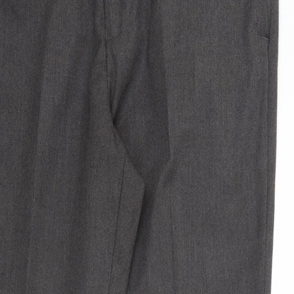 Preloved BURTONS  Mens Grey   Trousers  Size 38 in L28 in - Detail