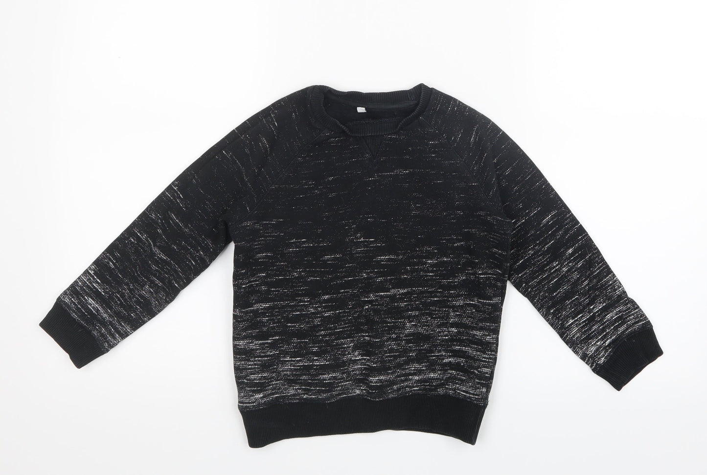 Marks and Spencer Boys Black   Pullover Jumper Size 5-6 Years