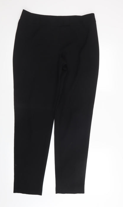 George Womens Black   Trousers  Size 12 L30 in