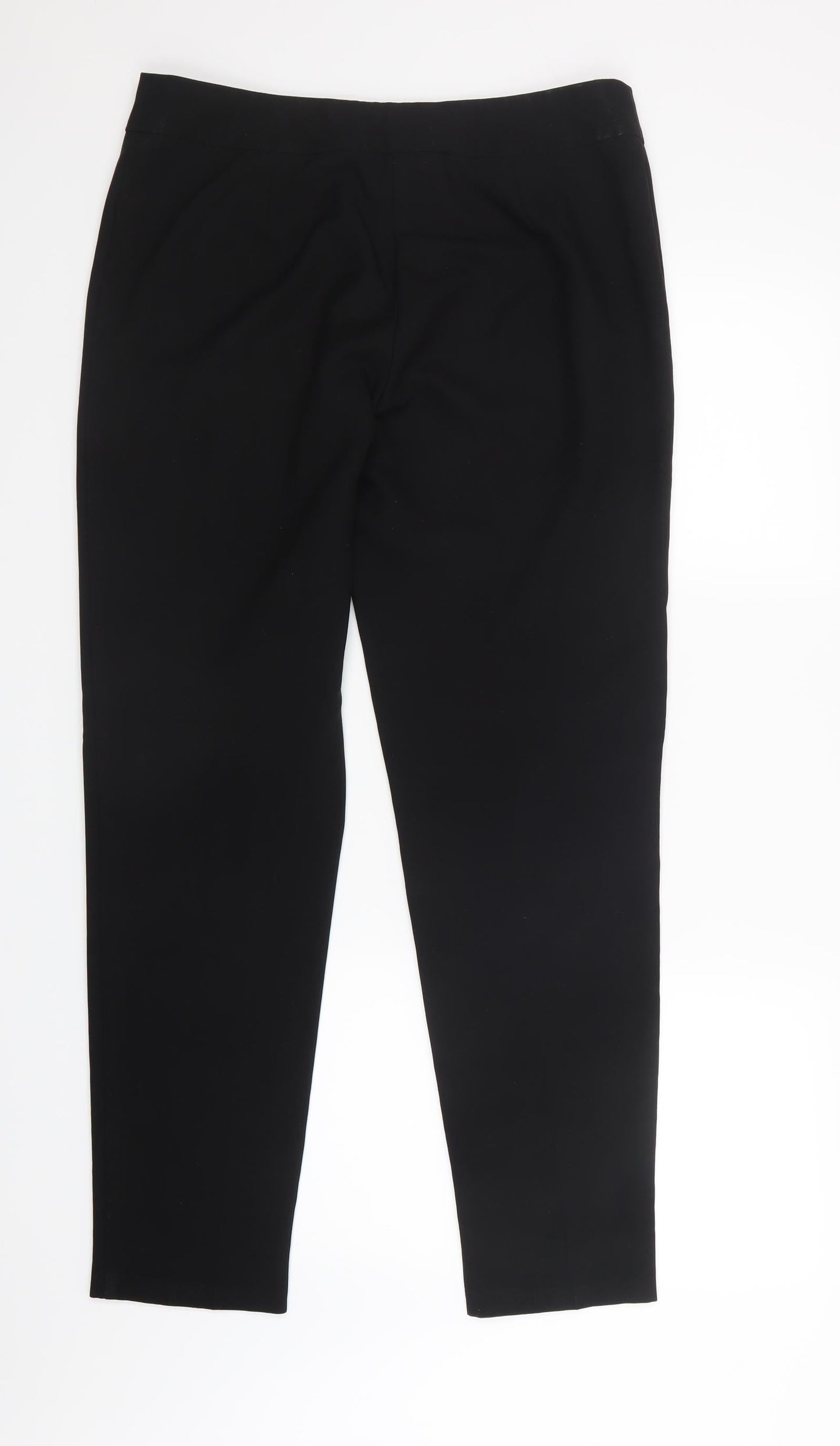 George Womens Black   Trousers  Size 12 L30 in
