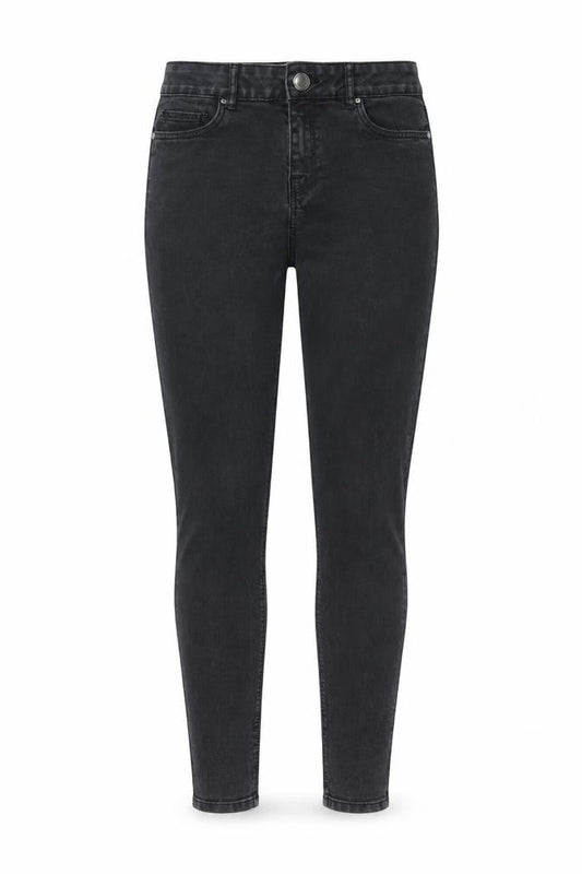 George Womens Black  Denim Skinny Jeans Size 10 L28 in