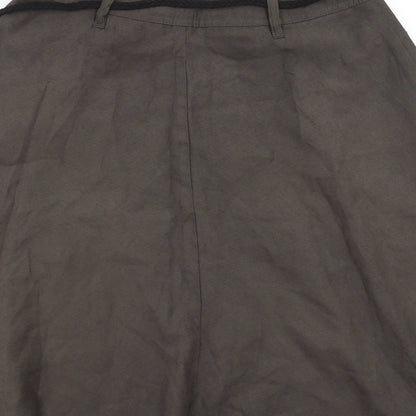 Preloved TopSecret Womens Green   A-Line Skirt Size 6 - Label