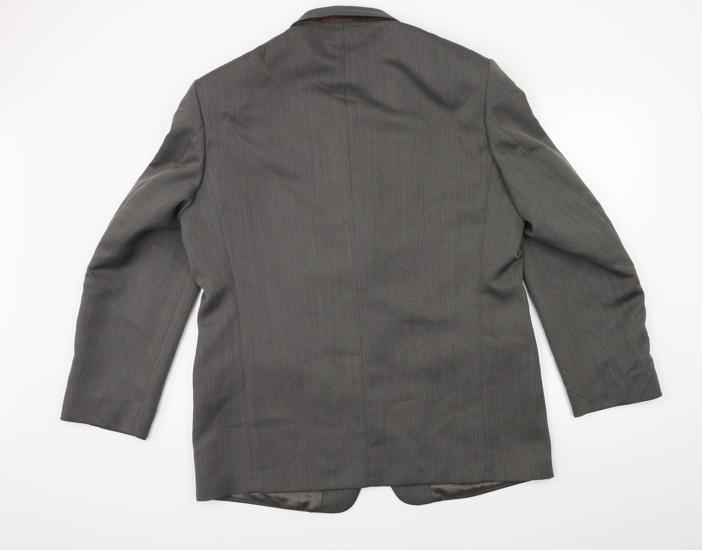 Preworn Mens Grey   Jacket Suit Jacket Size 44