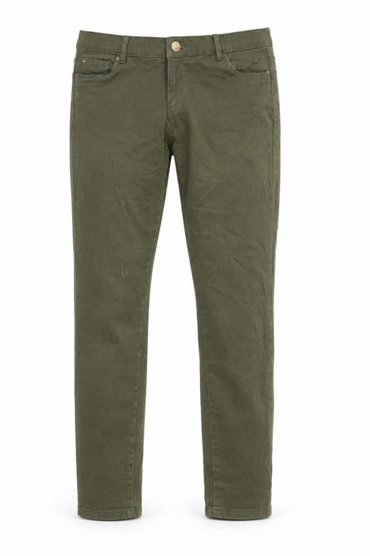 alcott Womens Green  Denim Skinny Jeans Size 30 in L28 in