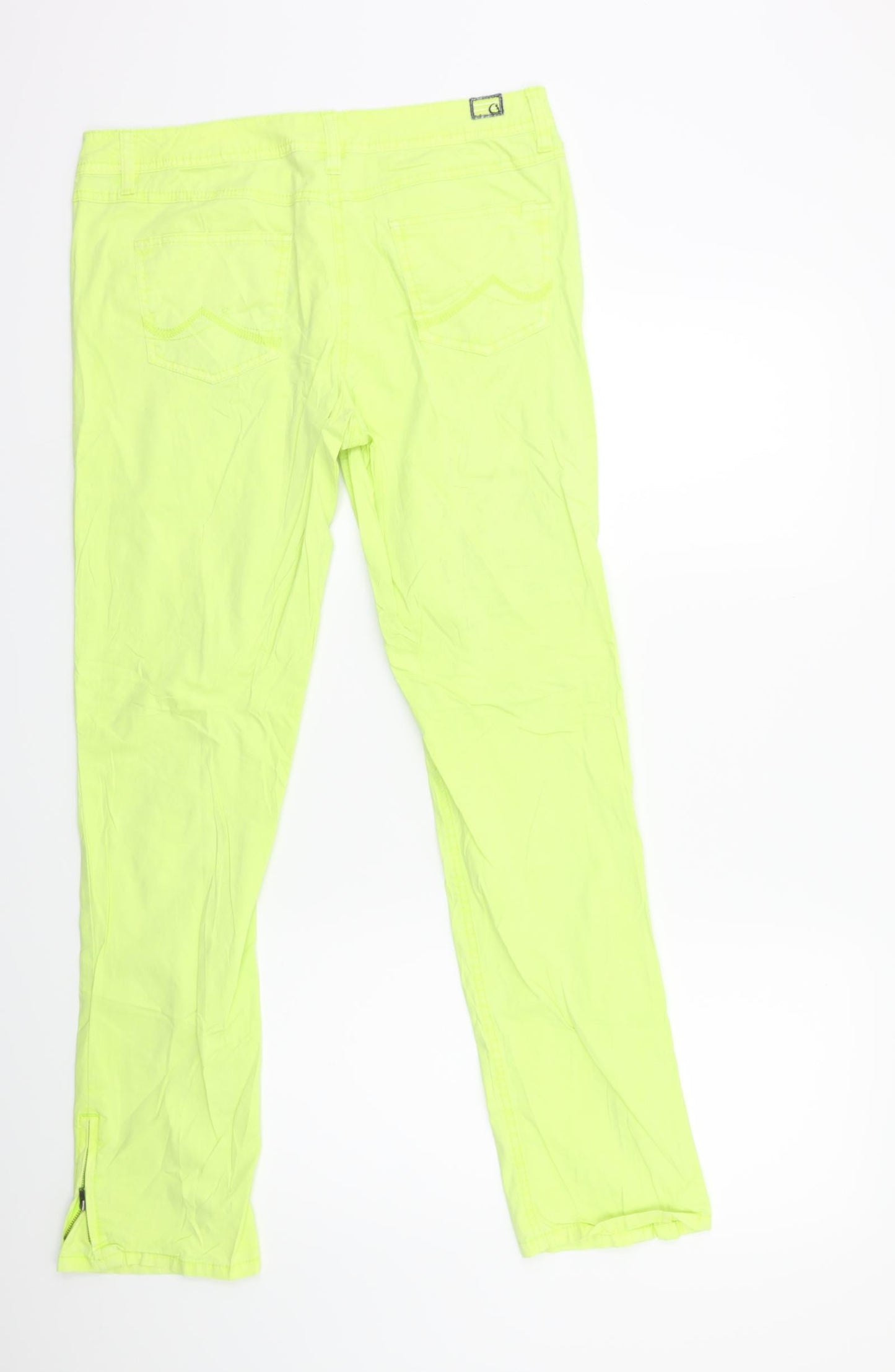 Comma Womens Green   Trousers  Size 10 L30 in