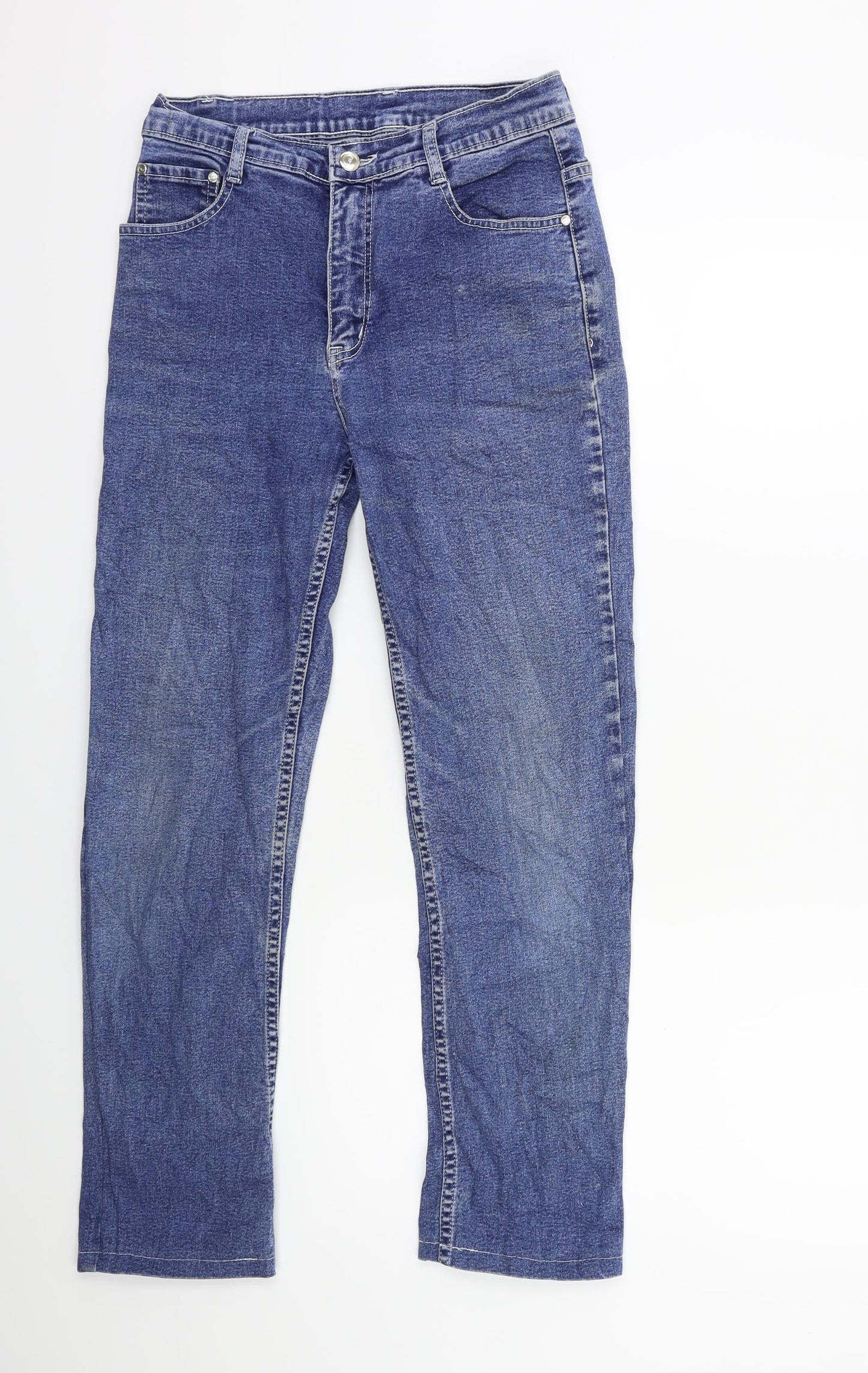 LONI Womens Blue  Denim Tapered Jeans Size 31 in L27 in