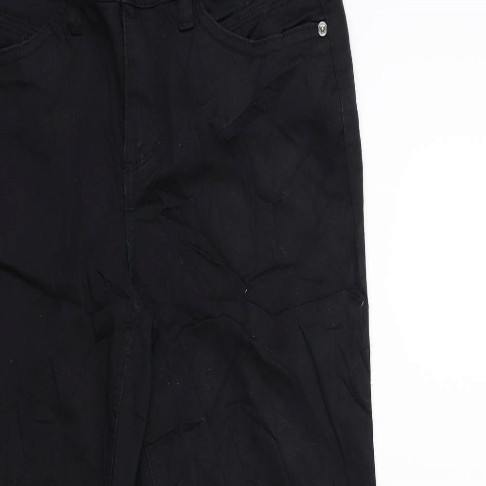 Street One Womens Black   Trousers  Size 8 L26 in