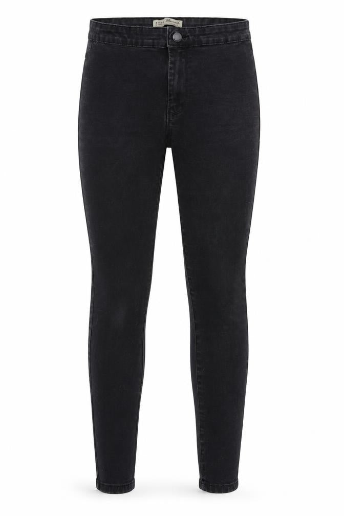 Denim & Co. Womens Black  Denim Skinny Jeans Size 10 L25 in