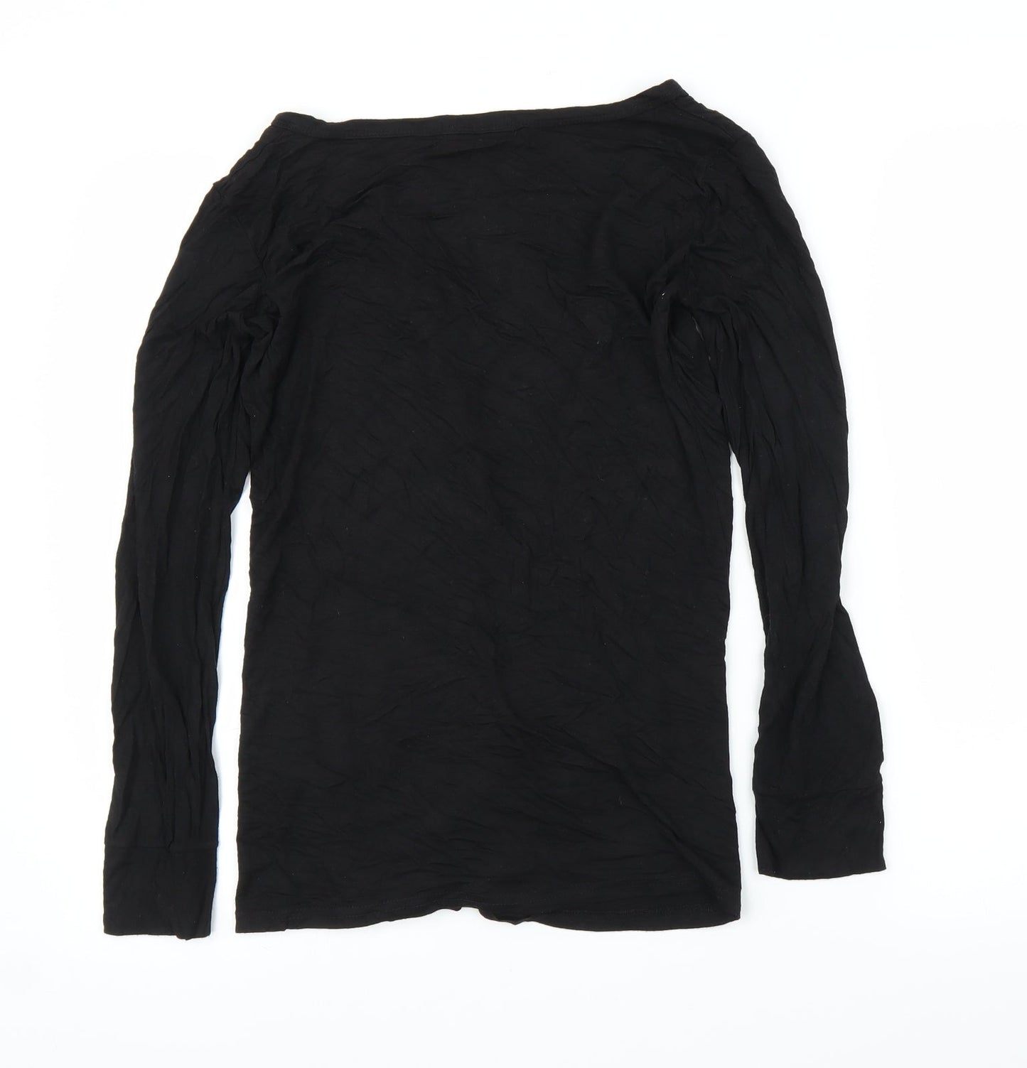 Effect Womens Black   Cardigan Jumper Size S