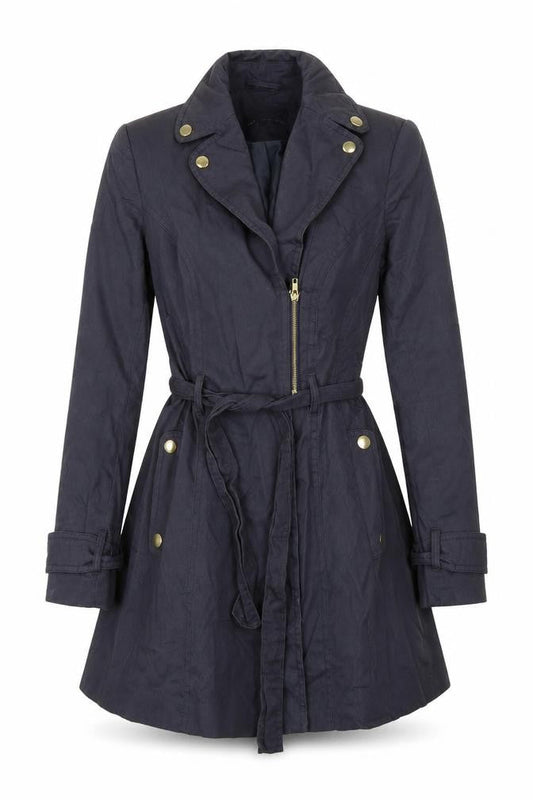 New Look Womens Blue   Overcoat Coat Size 6