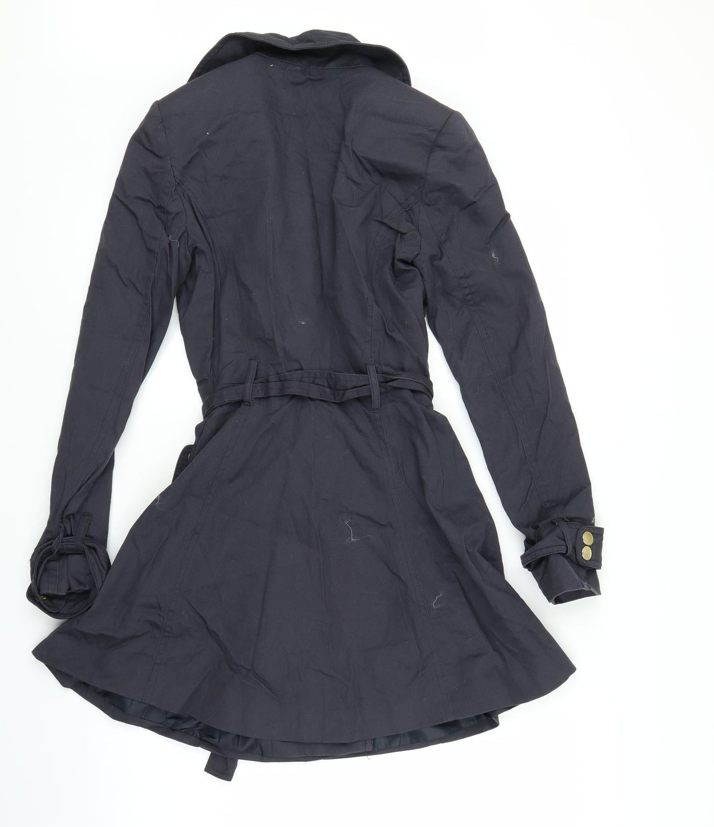 New Look Womens Blue   Overcoat Coat Size 6