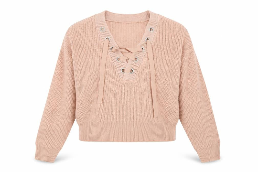 H&M Womens Pink   Pullover Jumper Size S