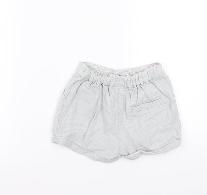 Next Girls Grey   Bermuda Shorts Size 4-5 Years