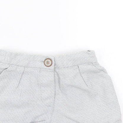 Next Girls Grey   Bermuda Shorts Size 4-5 Years