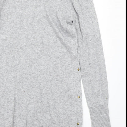 Preloved M&Co Womens Grey   Pullover Jumper Size L - Label