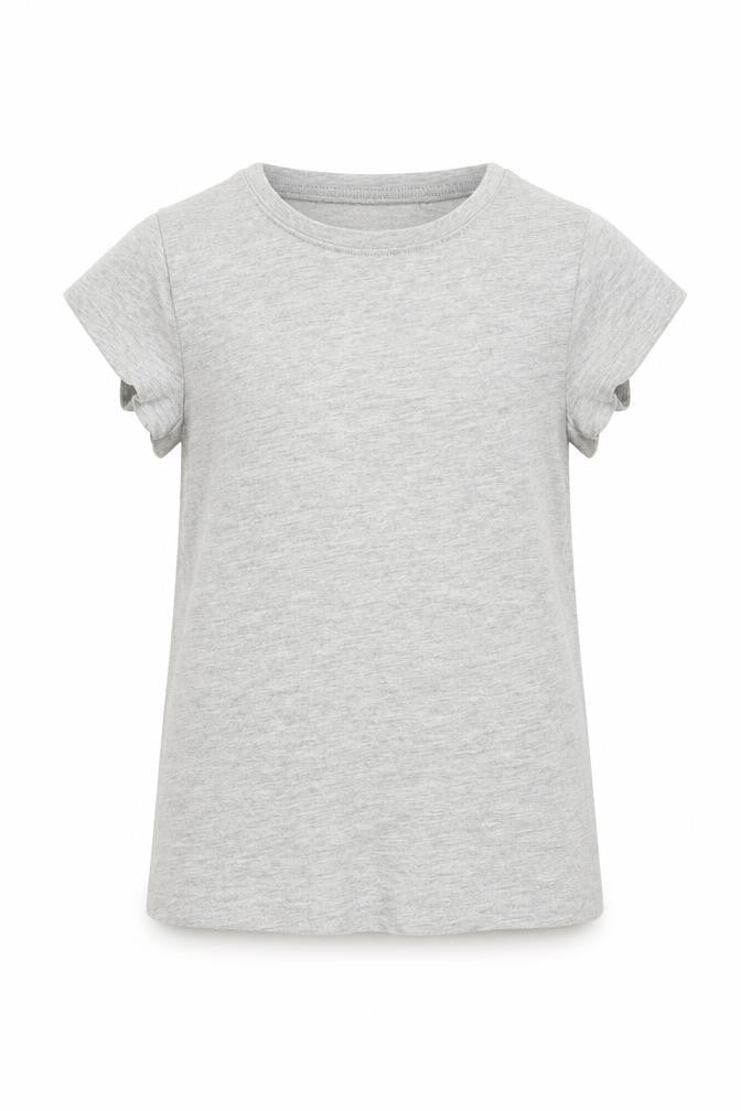 NEXT Girls Grey   Basic T-Shirt Size 7 Years