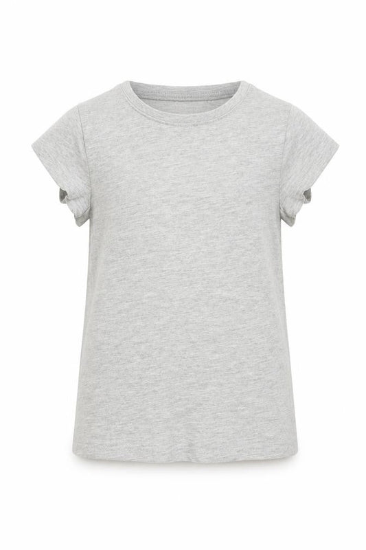 Next Girls Grey   Basic T-Shirt Size 7 Years