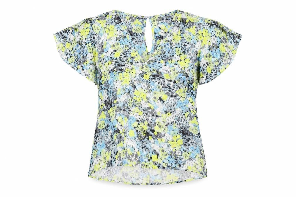 Marks & Spencer Womens Yellow   Basic Blouse Size 8