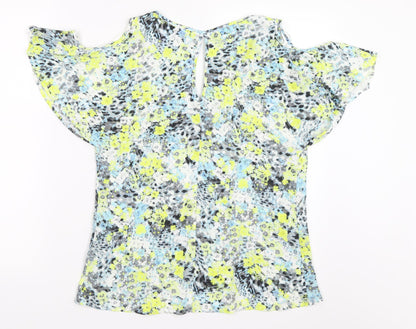 Marks & Spencer Womens Yellow   Basic Blouse Size 8
