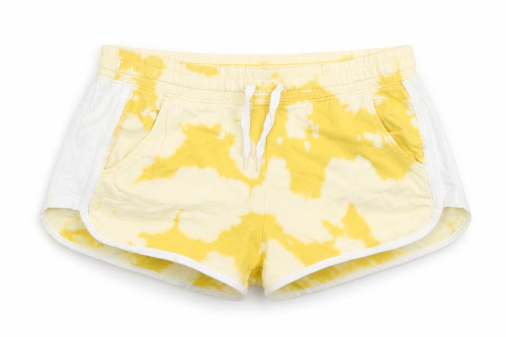 H&M Girls Yellow   Hot Pants Shorts Size 11-12 Years