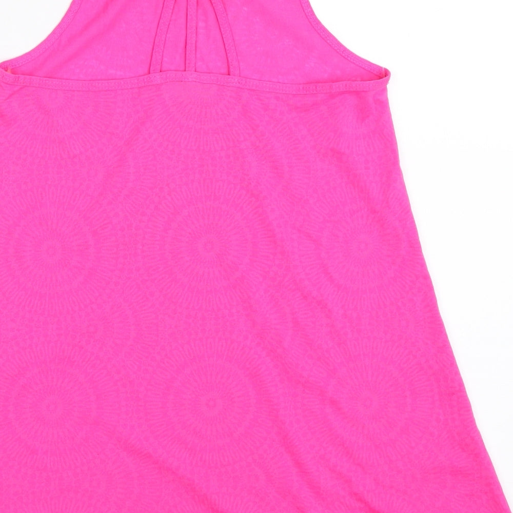 Matalan Girls Pink   Basic Tank Size 5 Years  - Mermaid
