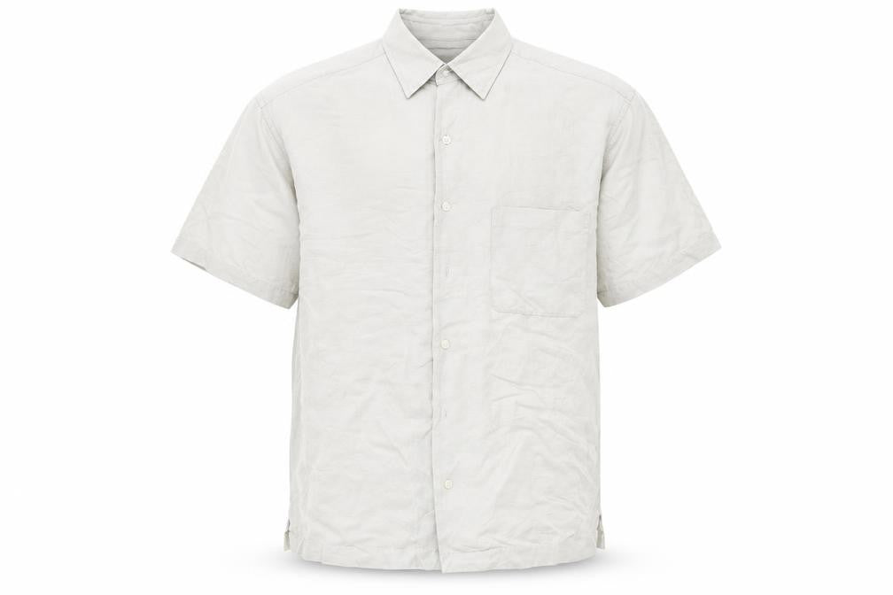 inspired by italy Mens Grey    Button-Up Size M