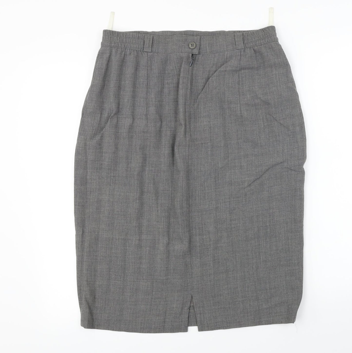 Preworn  Womens Grey   Bandage Skirt Size 30 in