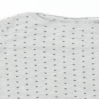 Next  Girls Grey   Basic T-Shirt Size 7 Years