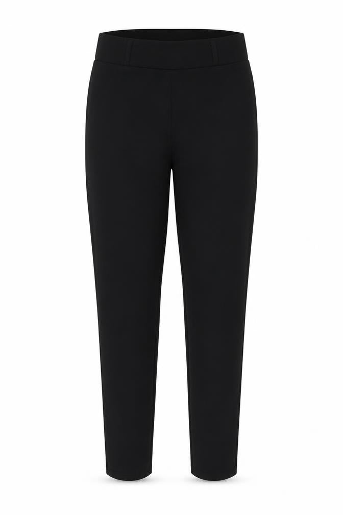 PRETTYLITTLETHING Womens Black   Trousers  Size 12 L24 in