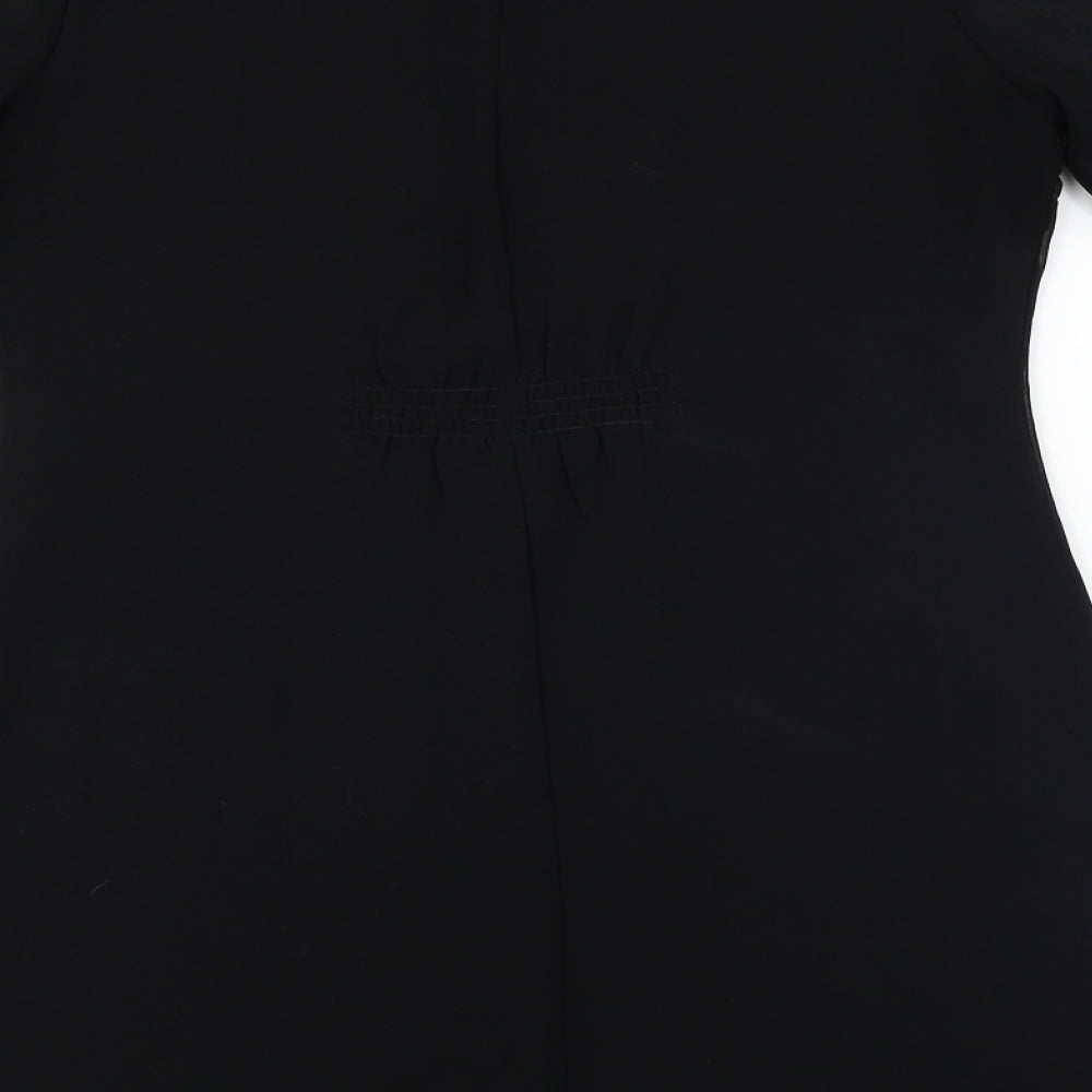 F&F Womens Black   Basic Blouse Size 10