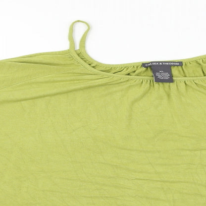 Preloved Chelsea & Theodore  Womens Green   Basic Blouse Size XL - Detail