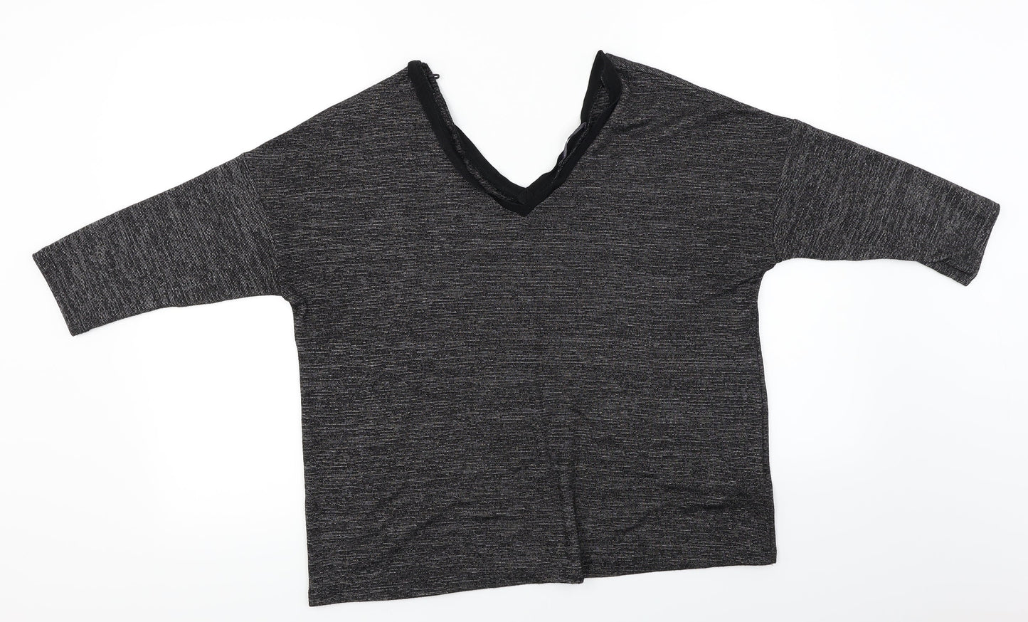 Marks and Spencer  Womens Black   Basic T-Shirt Size 12