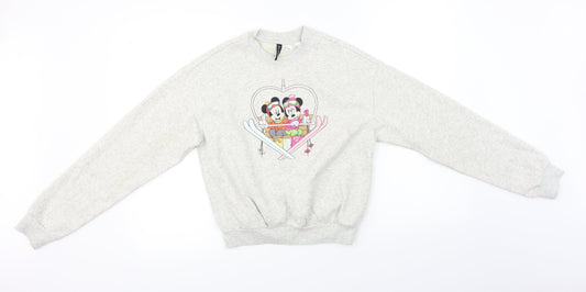 H&M Womens Grey   Pullover Jumper Size XS