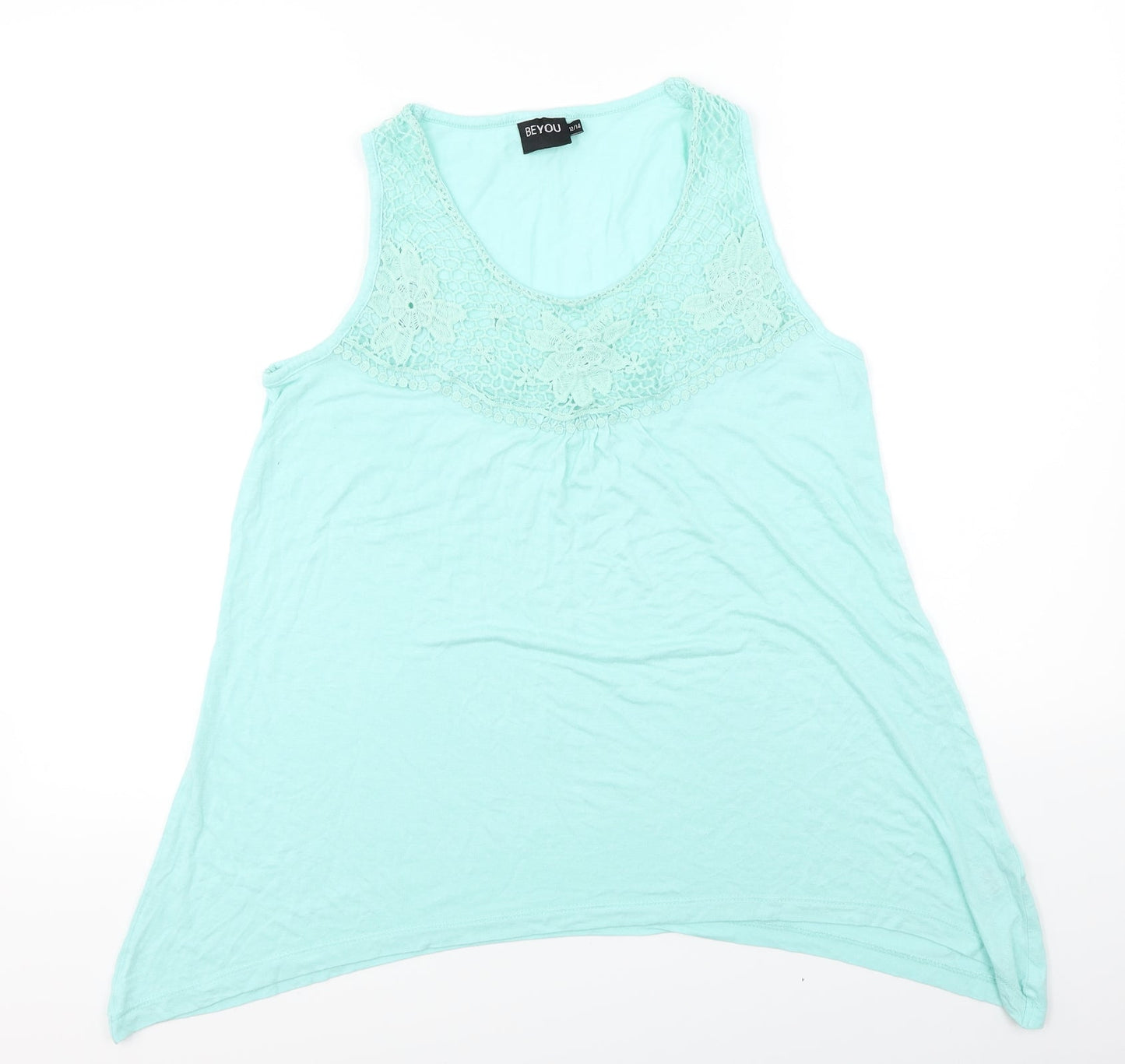 be you Womens Green   Basic Blouse Size 14