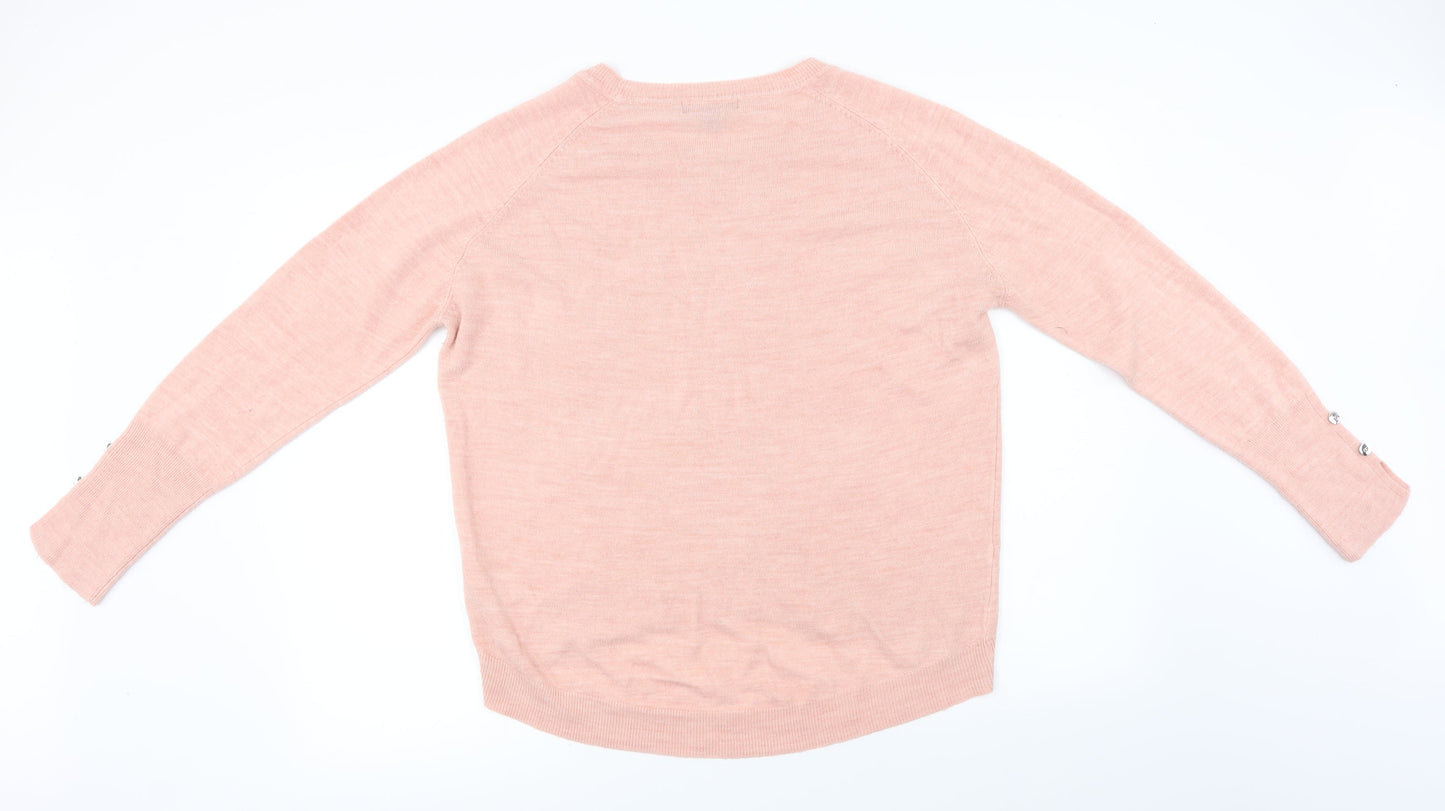 Primark  Womens Pink   Pullover Jumper Size L