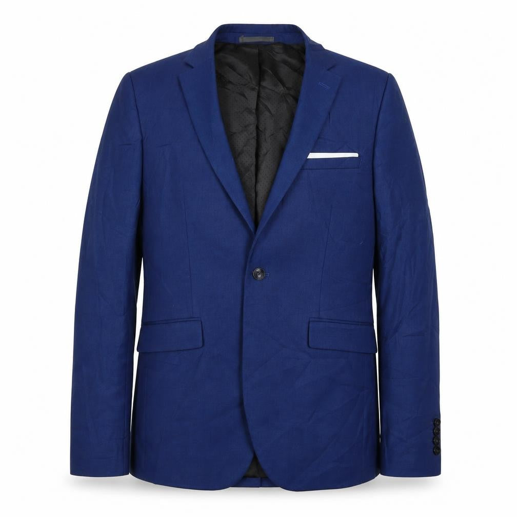 Burton Mens Blue   Jacket Suit Jacket Size 38