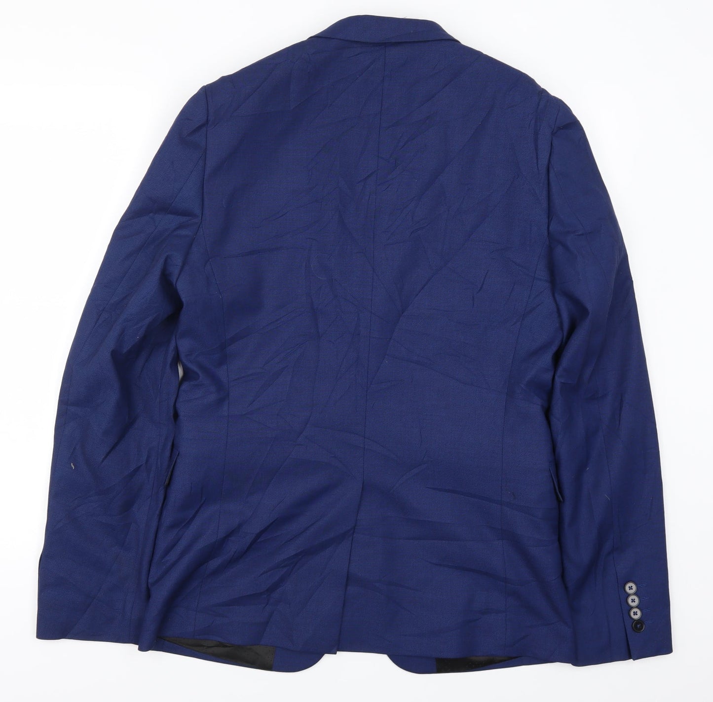 Burton Mens Blue   Jacket Suit Jacket Size 38