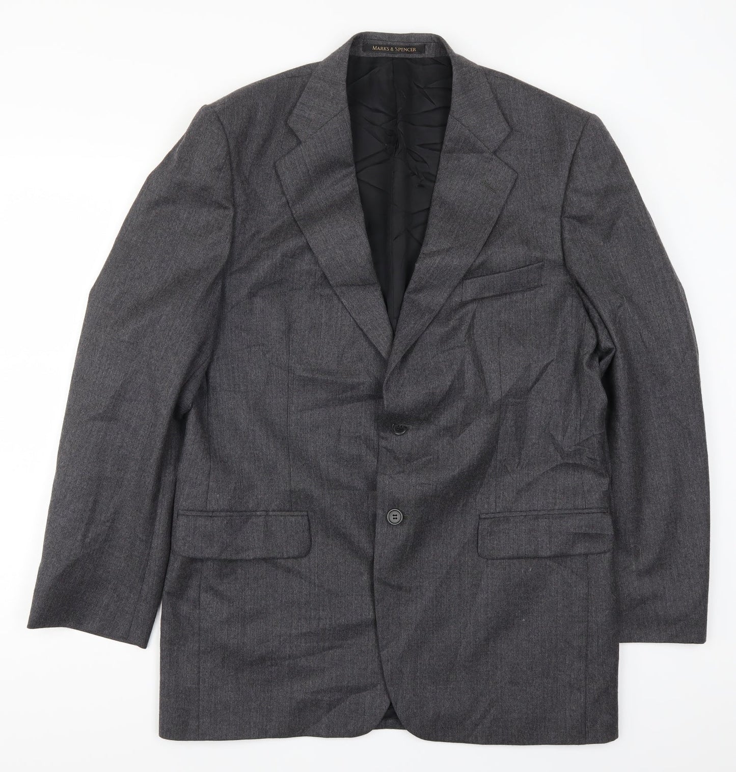 Marks and Spencer Mens Grey   Jacket Suit Jacket Size 42