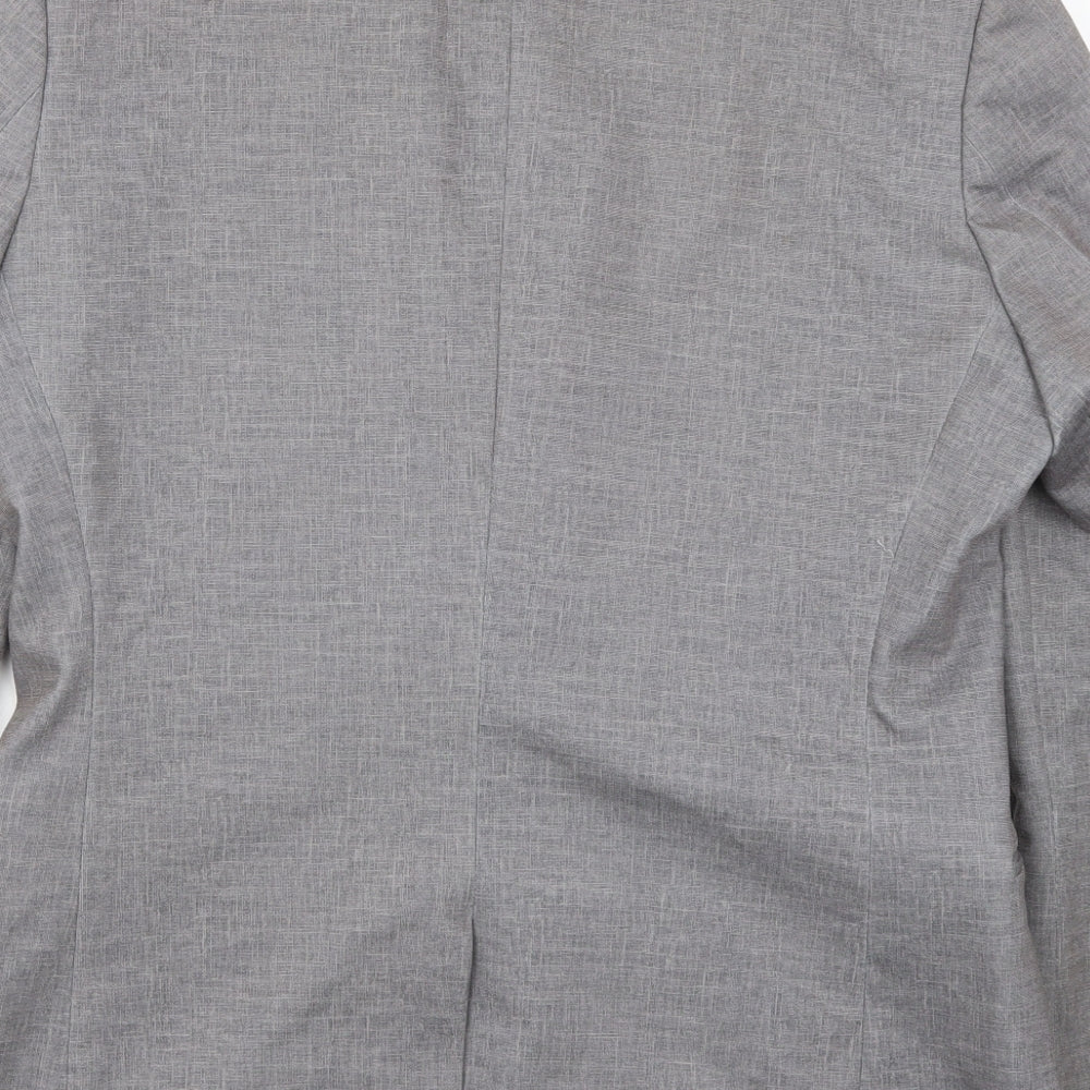 New Look Mens Grey   Jacket Suit Jacket Size 40