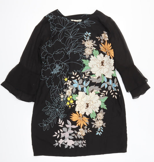 Yumi Womens Multicoloured Floral  Mini  Size 12